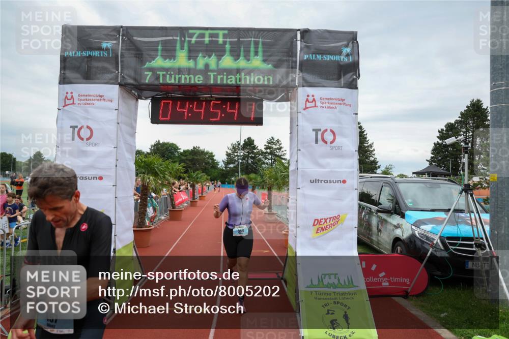 15.06.2025 - 7 Türme Triathlon Michael Strokosch http://msf.ph/oto/8005202 15.06.2025 14:45:41 Ziel 359, 457 meine-sportfotos.de