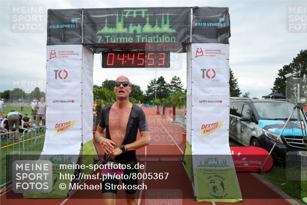 15.06.2025 - 7 Türme Triathlon Michael Strokosch http://msf.ph/oto/8005367 15.06.2025 14:45:52 Ziel 306 meine-sportfotos.de