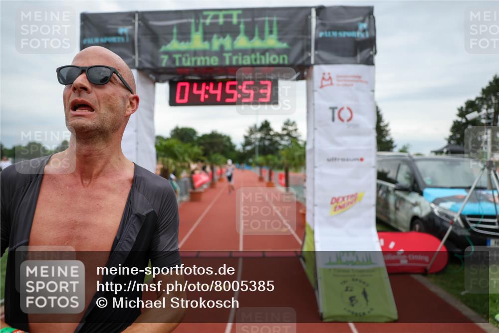 15.06.2025 - 7 Türme Triathlon Michael Strokosch http://msf.ph/oto/8005385 15.06.2025 14:45:53 Ziel 306, 479 meine-sportfotos.de