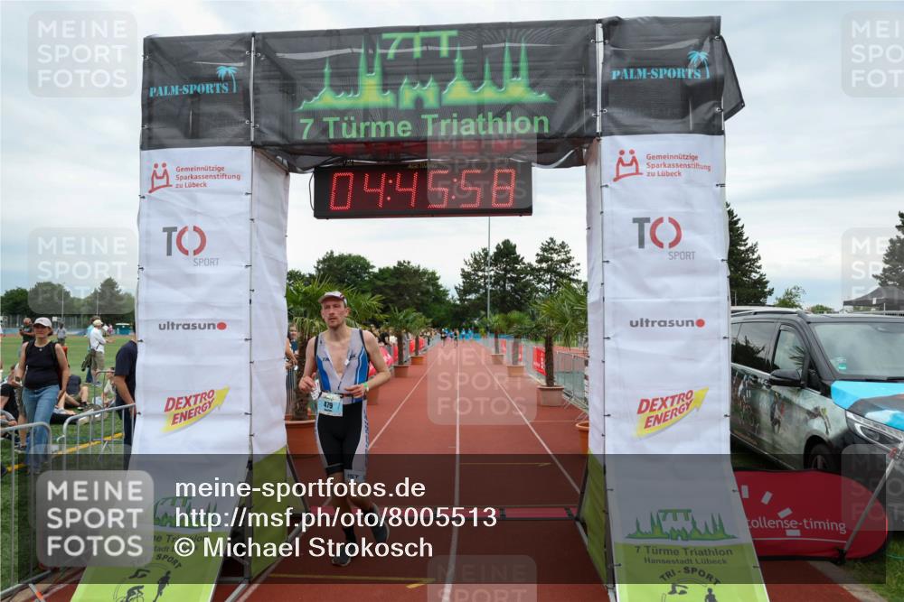 15.06.2025 - 7 Türme Triathlon Michael Strokosch http://msf.ph/oto/8005513 15.06.2025 14:45:57 Ziel 306, 479 meine-sportfotos.de