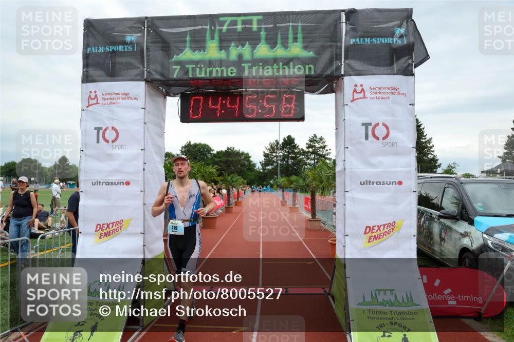 15.06.2025 - 7 Türme Triathlon Michael Strokosch http://msf.ph/oto/8005527 15.06.2025 14:45:58 Ziel 306, 479 meine-sportfotos.de
