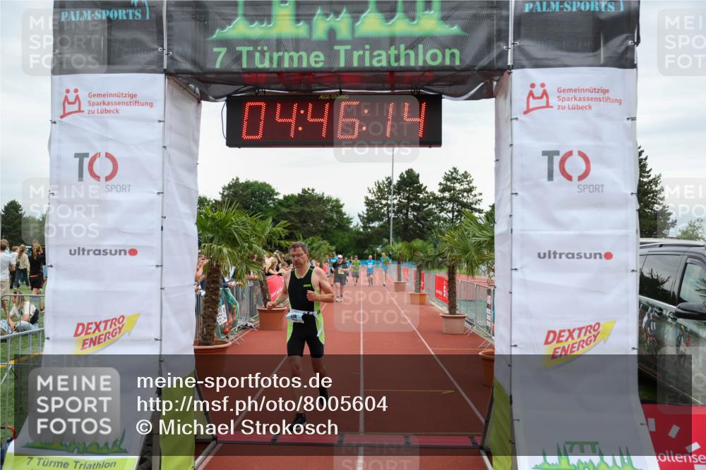 15.06.2025 - 7 Türme Triathlon Michael Strokosch http://msf.ph/oto/8005604 15.06.2025 14:46:14 Ziel 578 meine-sportfotos.de