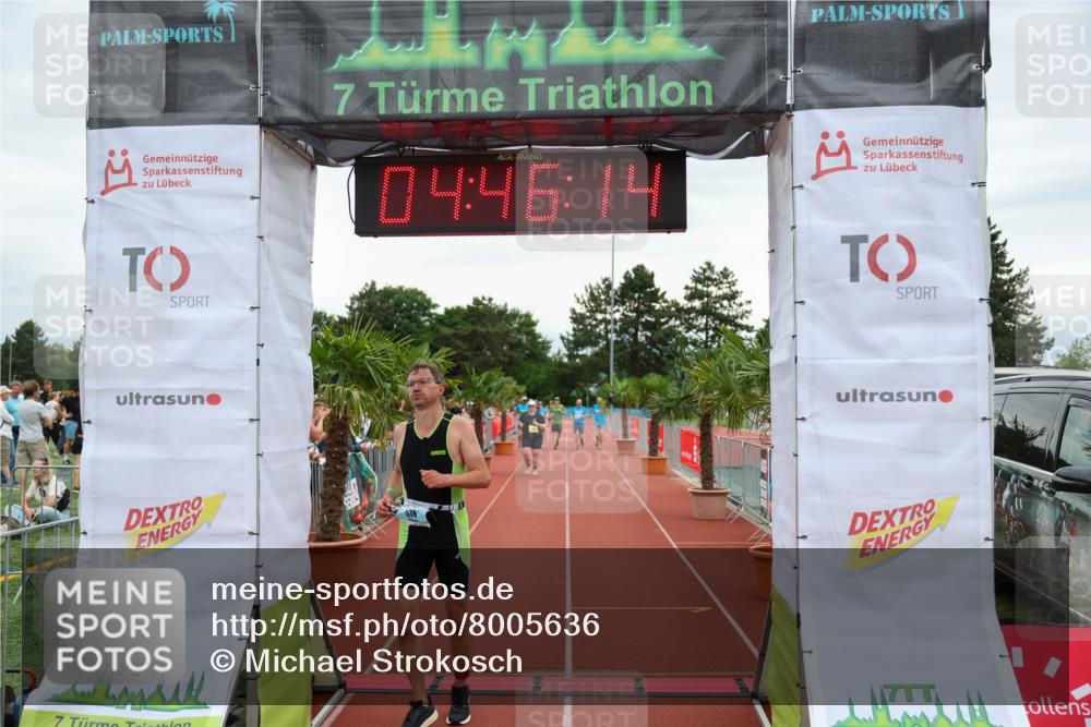 15.06.2025 - 7 Türme Triathlon Michael Strokosch http://msf.ph/oto/8005636 15.06.2025 14:46:14 Ziel 578 meine-sportfotos.de