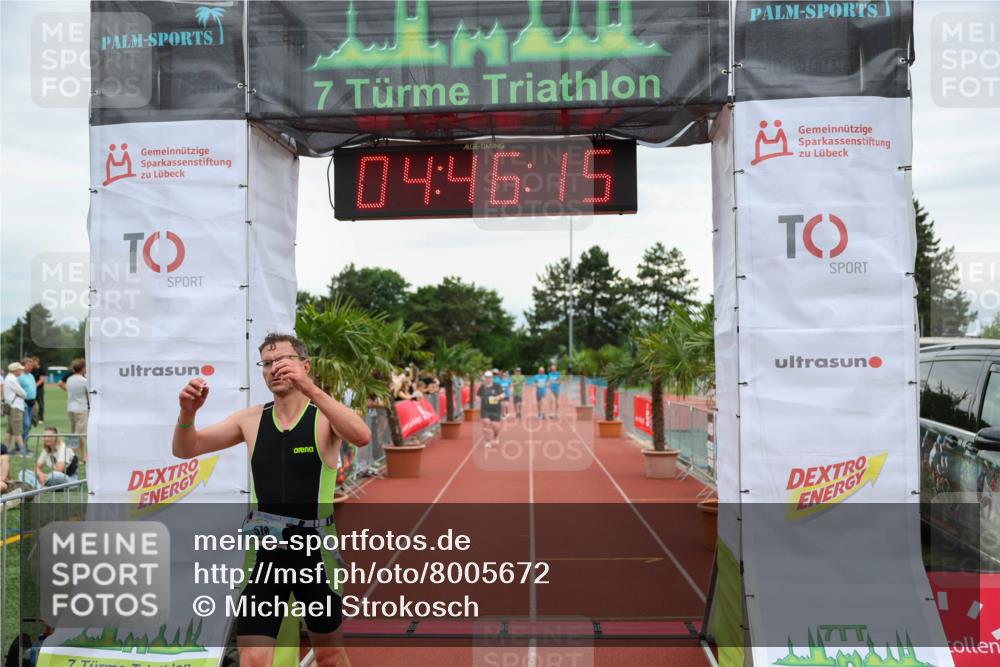 15.06.2025 - 7 Türme Triathlon Michael Strokosch http://msf.ph/oto/8005672 15.06.2025 14:46:15 Ziel 578 meine-sportfotos.de