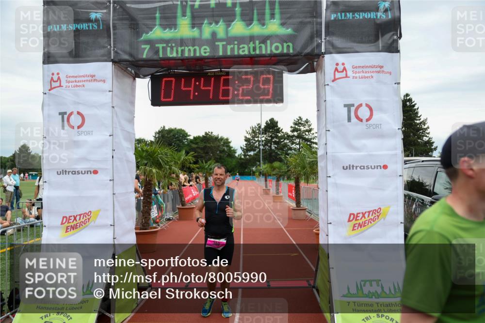 15.06.2025 - 7 Türme Triathlon Michael Strokosch http://msf.ph/oto/8005990 15.06.2025 14:46:29 Ziel 340, 544, 714 meine-sportfotos.de