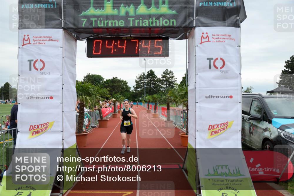 15.06.2025 - 7 Türme Triathlon Michael Strokosch http://msf.ph/oto/8006213 15.06.2025 14:47:45 Ziel 266, 824 meine-sportfotos.de