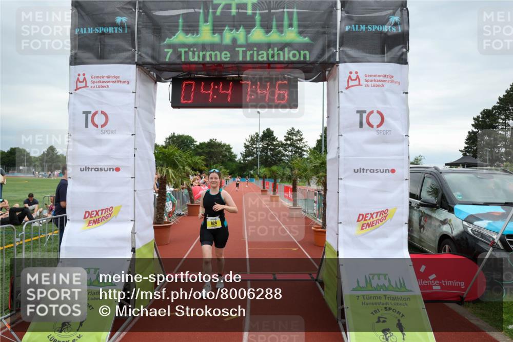 15.06.2025 - 7 Türme Triathlon Michael Strokosch http://msf.ph/oto/8006288 15.06.2025 14:47:46 Ziel 266, 824 meine-sportfotos.de