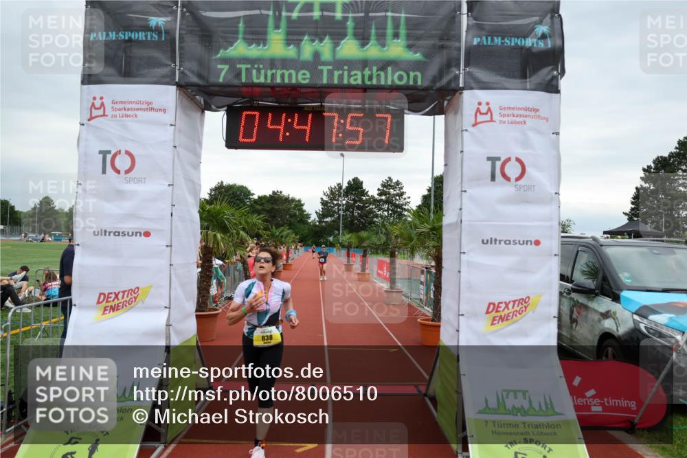 15.06.2025 - 7 Türme Triathlon Michael Strokosch http://msf.ph/oto/8006510 15.06.2025 14:47:57 Ziel 838 meine-sportfotos.de