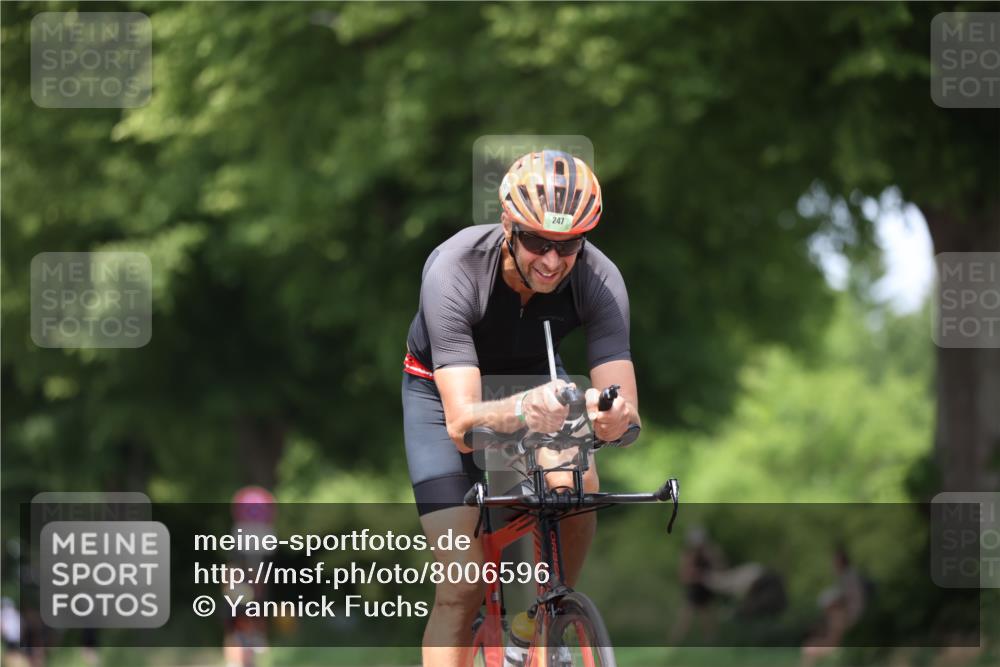 15.06.2025 - 7 Türme Triathlon Yannick Fuchs http://msf.ph/oto/8006596 15.06.2025 13:20:31 Radfahren 247, 491 meine-sportfotos.de