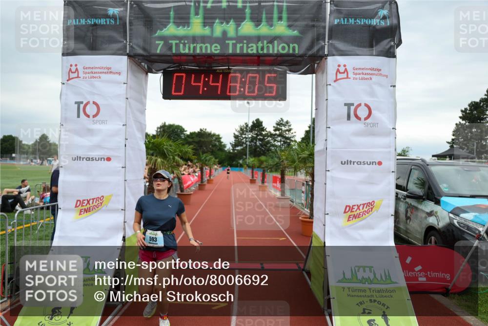 15.06.2025 - 7 Türme Triathlon Michael Strokosch http://msf.ph/oto/8006692 15.06.2025 14:48:04 Ziel 593, 838 meine-sportfotos.de