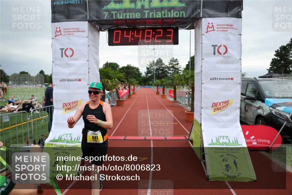 15.06.2025 - 7 Türme Triathlon Michael Strokosch http://msf.ph/oto/8006823 15.06.2025 14:48:23 Ziel 887 meine-sportfotos.de