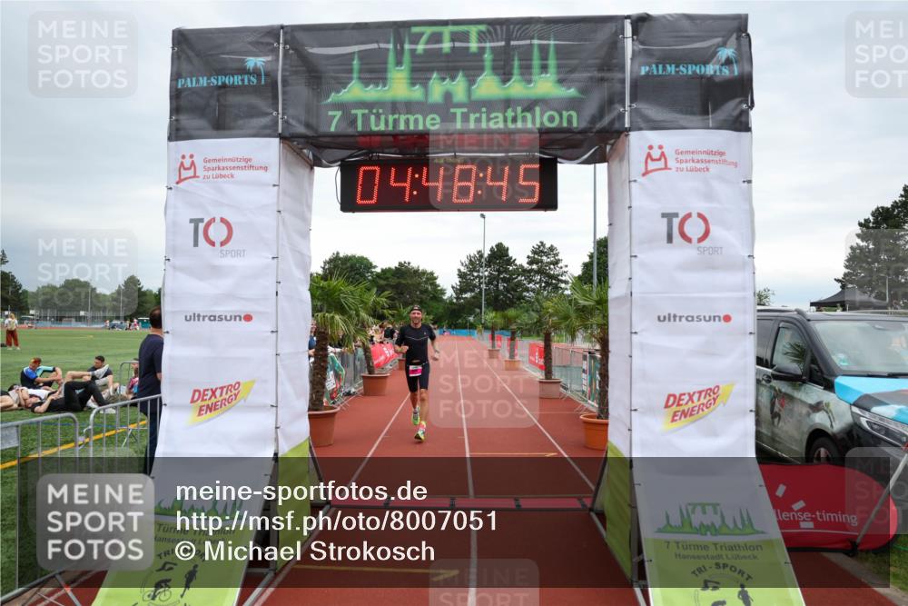 15.06.2025 - 7 Türme Triathlon Michael Strokosch http://msf.ph/oto/8007051 15.06.2025 14:48:45 Ziel 224, 308 meine-sportfotos.de