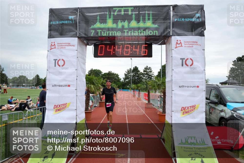 15.06.2025 - 7 Türme Triathlon Michael Strokosch http://msf.ph/oto/8007096 15.06.2025 14:48:46 Ziel 224, 308 meine-sportfotos.de