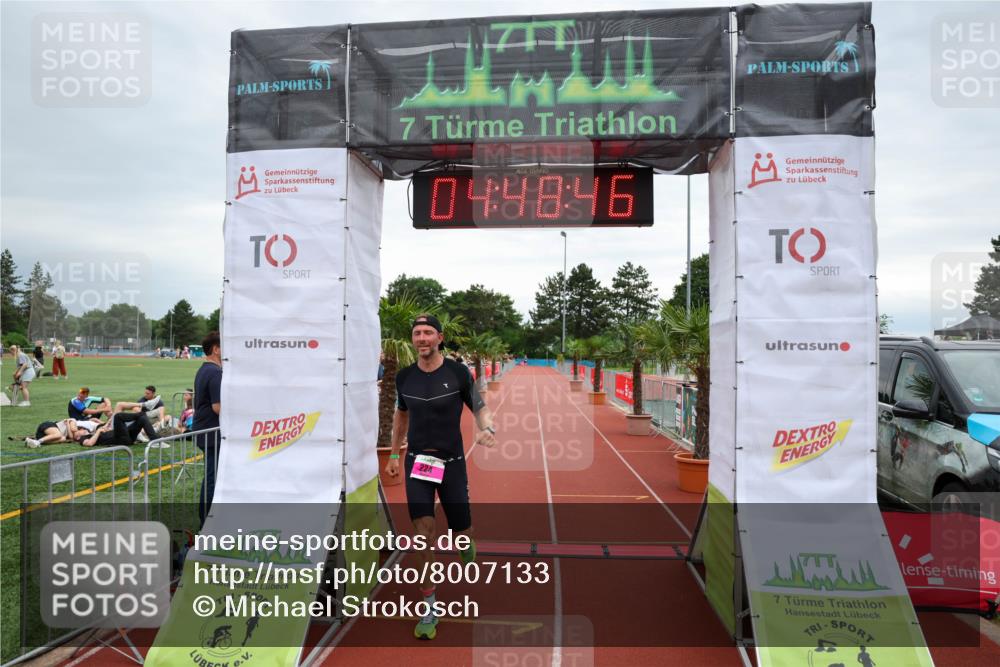 15.06.2025 - 7 Türme Triathlon Michael Strokosch http://msf.ph/oto/8007133 15.06.2025 14:48:46 Ziel 224, 308 meine-sportfotos.de
