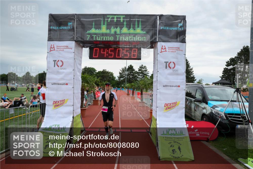 15.06.2025 - 7 Türme Triathlon Michael Strokosch http://msf.ph/oto/8008080 15.06.2025 14:50:57 Ziel 341 meine-sportfotos.de
