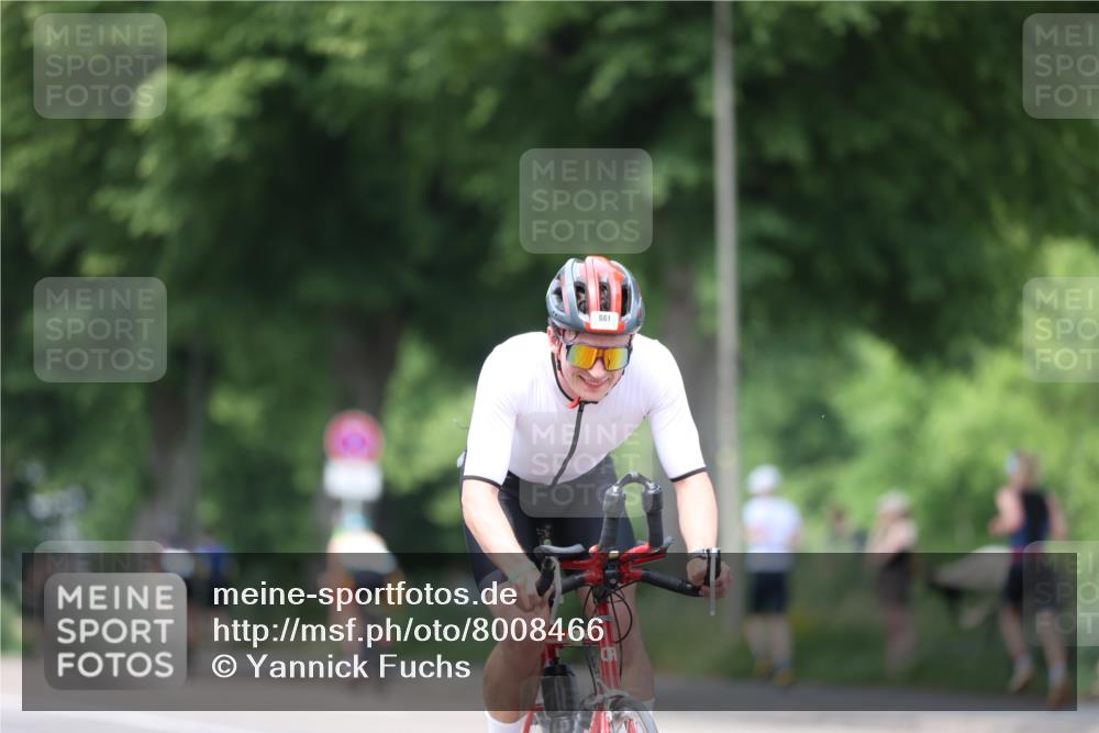 15.06.2025 - 7 Türme Triathlon Yannick Fuchs http://msf.ph/oto/8008466 15.06.2025 13:22:45 Radfahren 661, 766 meine-sportfotos.de