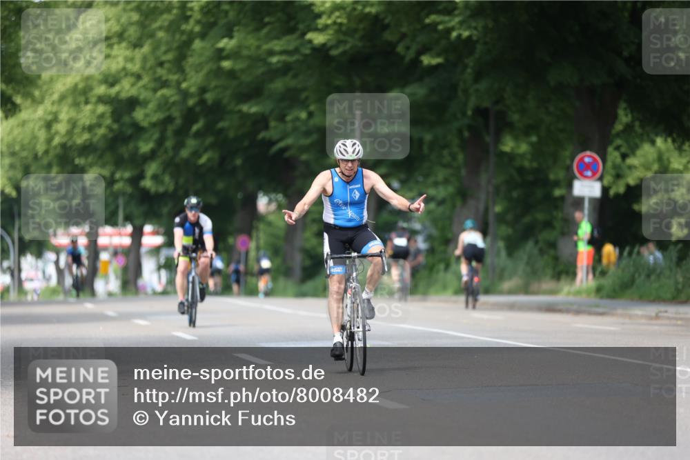 15.06.2025 - 7 Türme Triathlon Yannick Fuchs http://msf.ph/oto/8008482 15.06.2025 13:22:47 Radfahren 661, 766 meine-sportfotos.de