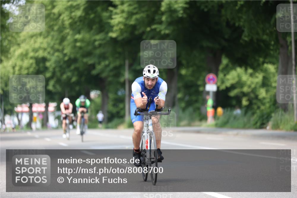 15.06.2025 - 7 Türme Triathlon Yannick Fuchs http://msf.ph/oto/8008700 15.06.2025 13:23:11 Radfahren 594, 1171 meine-sportfotos.de