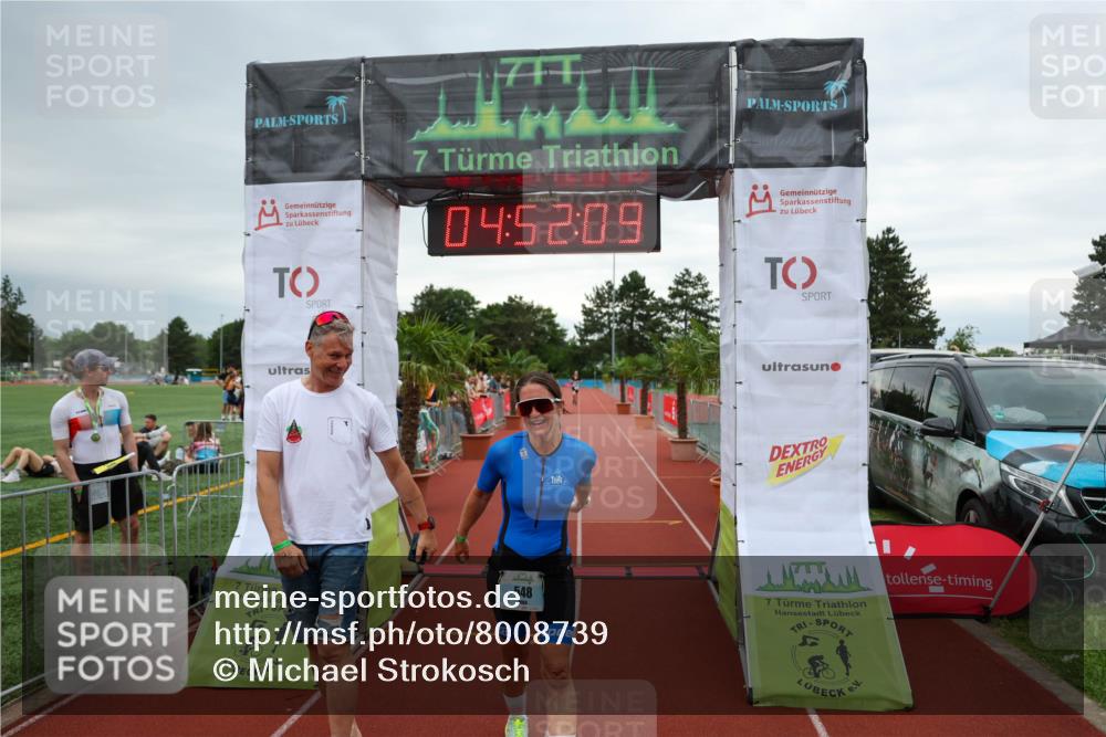 15.06.2025 - 7 Türme Triathlon Michael Strokosch http://msf.ph/oto/8008739 15.06.2025 14:52:09 Ziel 548 meine-sportfotos.de