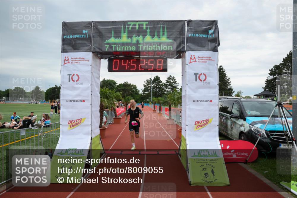 15.06.2025 - 7 Türme Triathlon Michael Strokosch http://msf.ph/oto/8009055 15.06.2025 14:52:58 Ziel 280 meine-sportfotos.de