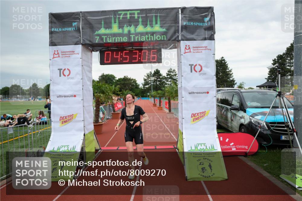 15.06.2025 - 7 Türme Triathlon Michael Strokosch http://msf.ph/oto/8009270 15.06.2025 14:53:06 Ziel 588 meine-sportfotos.de