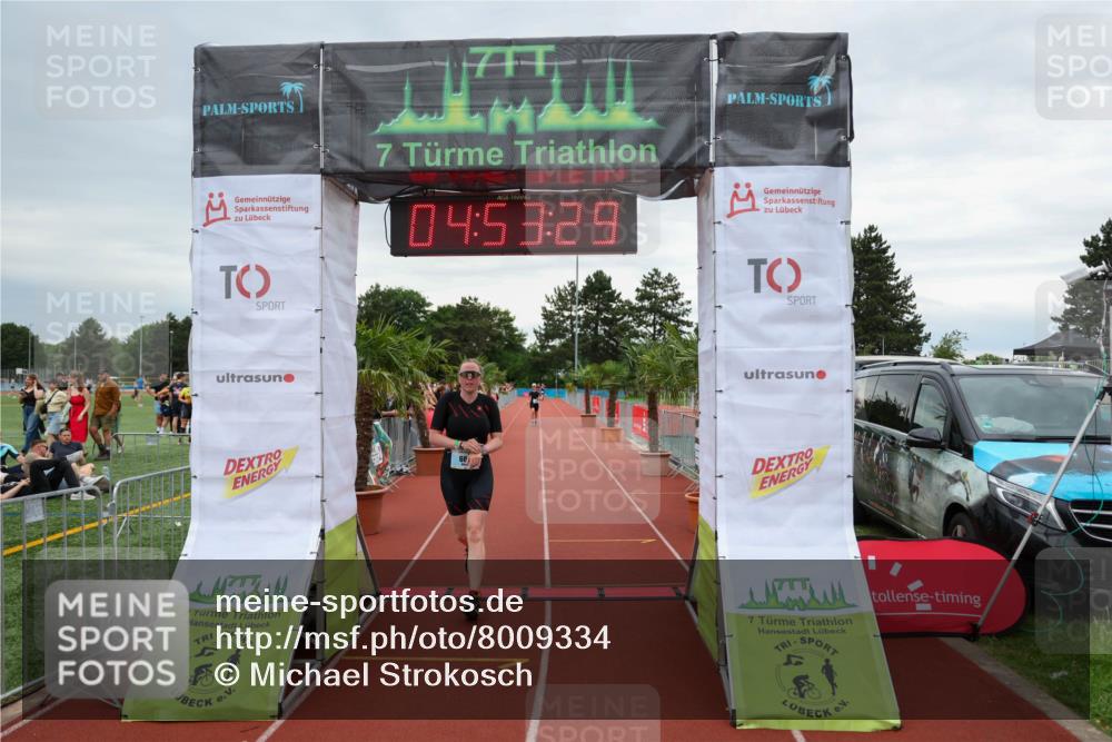 15.06.2025 - 7 Türme Triathlon Michael Strokosch http://msf.ph/oto/8009334 15.06.2025 14:53:29 Ziel 601 meine-sportfotos.de