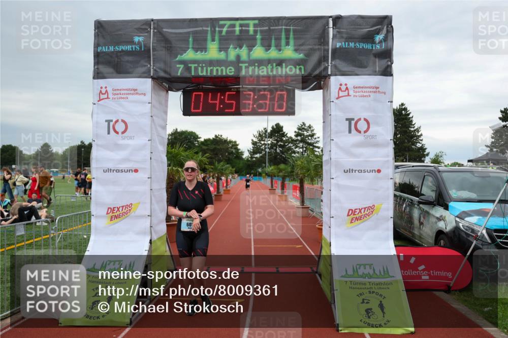 15.06.2025 - 7 Türme Triathlon Michael Strokosch http://msf.ph/oto/8009361 15.06.2025 14:53:29 Ziel 601 meine-sportfotos.de