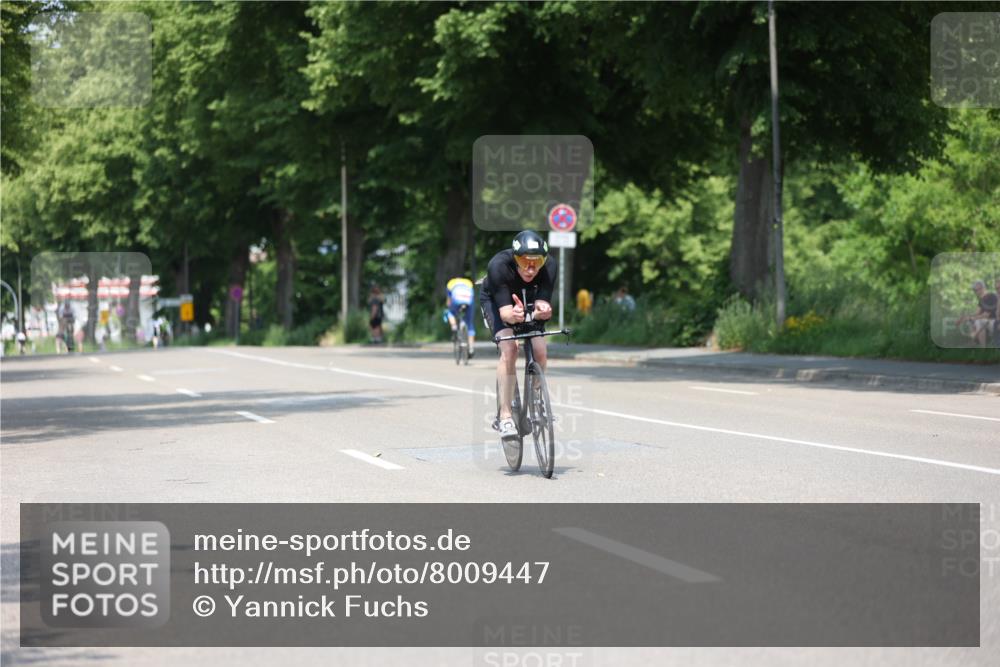 15.06.2025 - 7 Türme Triathlon Yannick Fuchs http://msf.ph/oto/8009447 15.06.2025 12:43:04 Radfahren 369, 392 meine-sportfotos.de