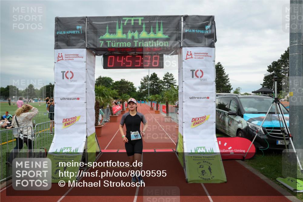 15.06.2025 - 7 Türme Triathlon Michael Strokosch http://msf.ph/oto/8009595 15.06.2025 14:53:38 Ziel 547 meine-sportfotos.de
