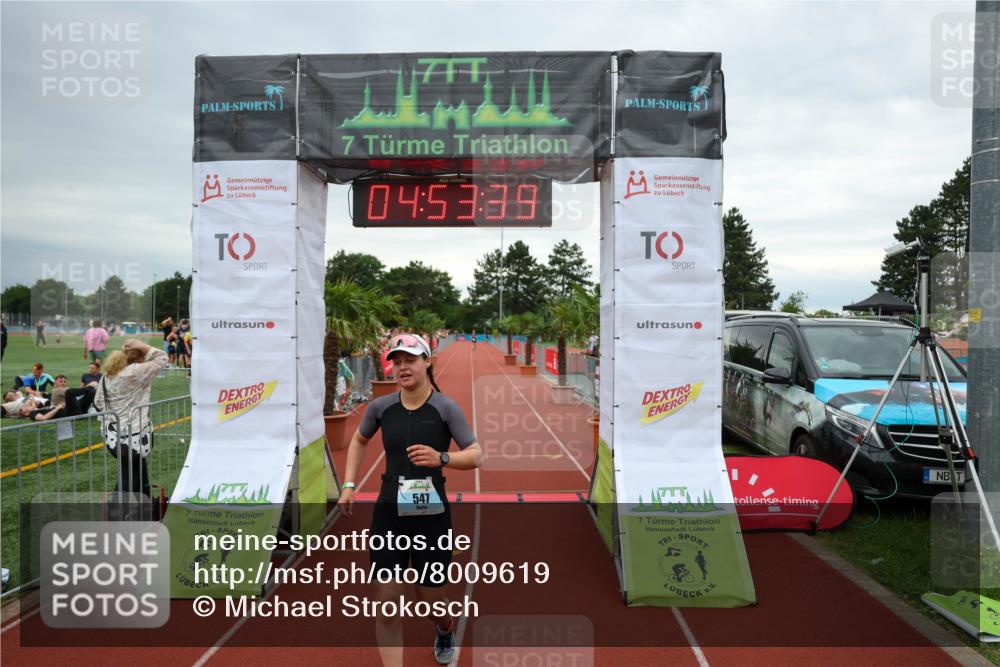 15.06.2025 - 7 Türme Triathlon Michael Strokosch http://msf.ph/oto/8009619 15.06.2025 14:53:39 Ziel 547 meine-sportfotos.de