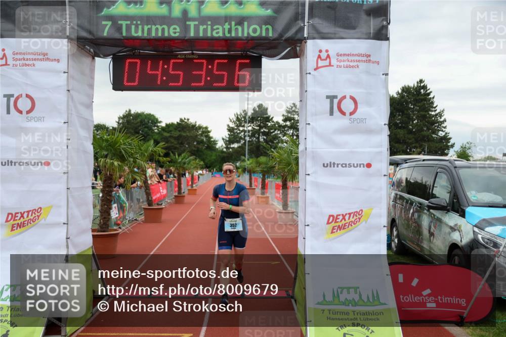 15.06.2025 - 7 Türme Triathlon Michael Strokosch http://msf.ph/oto/8009679 15.06.2025 14:53:56 Ziel 352 meine-sportfotos.de