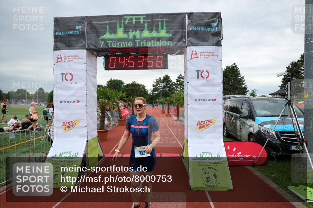 15.06.2025 - 7 Türme Triathlon Michael Strokosch http://msf.ph/oto/8009753 15.06.2025 14:53:58 Ziel 352 meine-sportfotos.de