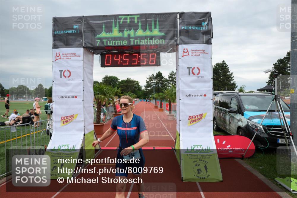 15.06.2025 - 7 Türme Triathlon Michael Strokosch http://msf.ph/oto/8009769 15.06.2025 14:53:58 Ziel 352 meine-sportfotos.de