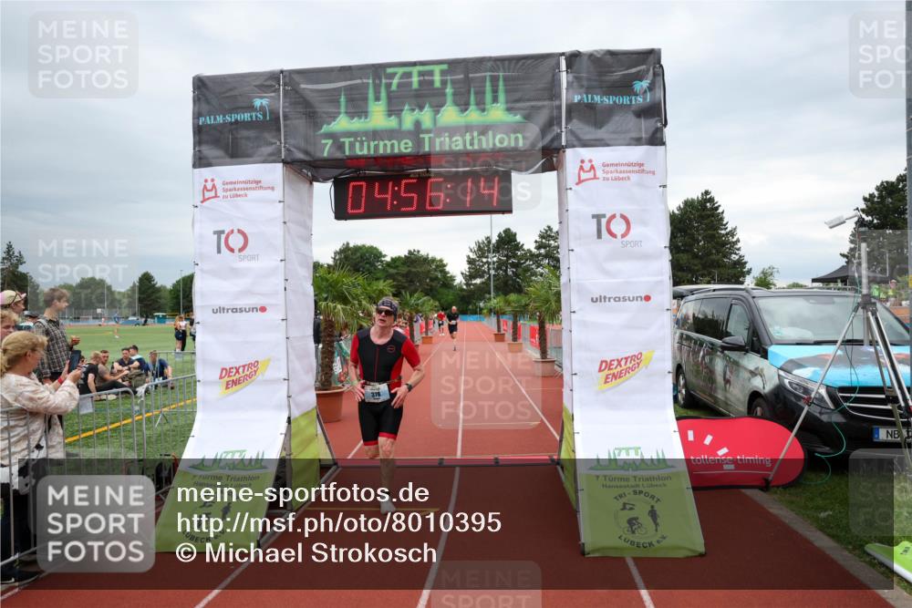 15.06.2025 - 7 Türme Triathlon Michael Strokosch http://msf.ph/oto/8010395 15.06.2025 14:56:14 Ziel 378, 673 meine-sportfotos.de