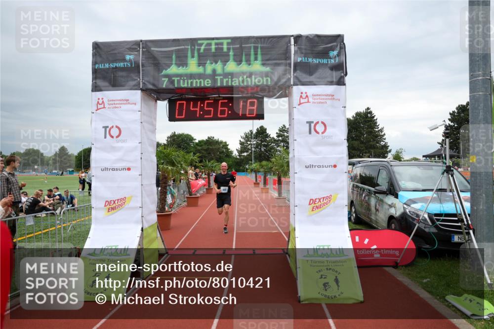 15.06.2025 - 7 Türme Triathlon Michael Strokosch http://msf.ph/oto/8010421 15.06.2025 14:56:17 Ziel 378, 673 meine-sportfotos.de
