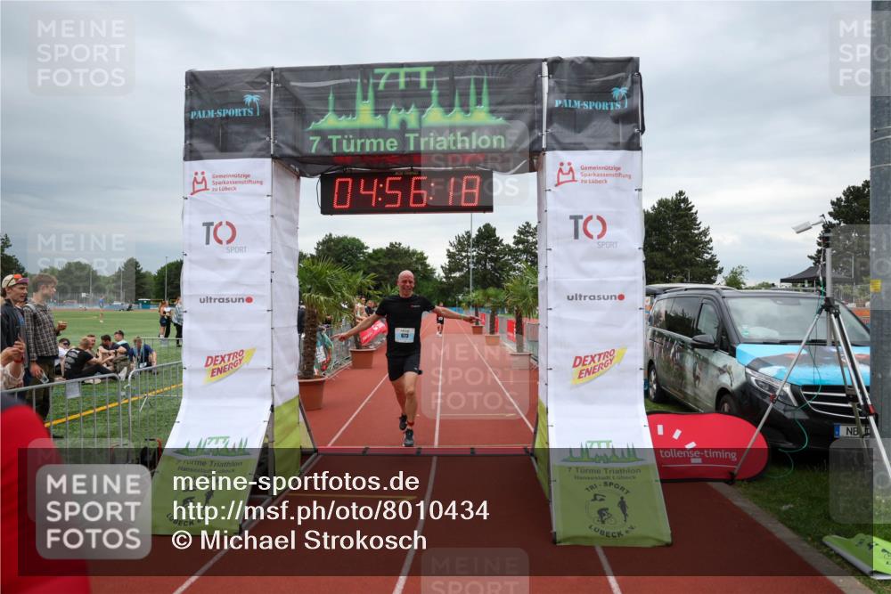 15.06.2025 - 7 Türme Triathlon Michael Strokosch http://msf.ph/oto/8010434 15.06.2025 14:56:18 Ziel 378, 673 meine-sportfotos.de