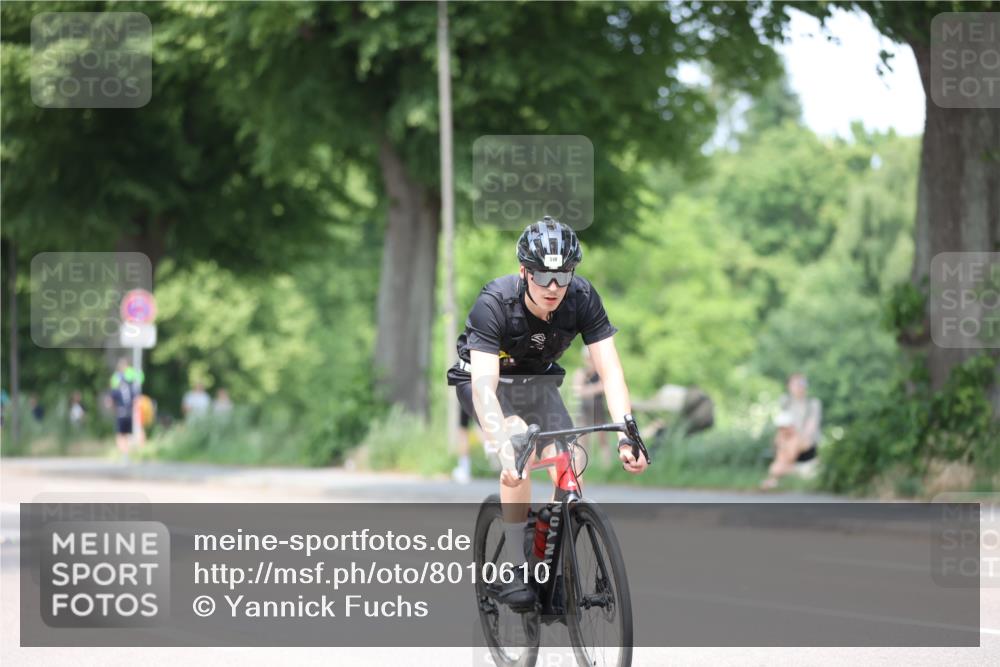 15.06.2025 - 7 Türme Triathlon Yannick Fuchs http://msf.ph/oto/8010610 15.06.2025 13:25:42 Radfahren 626, 862 meine-sportfotos.de