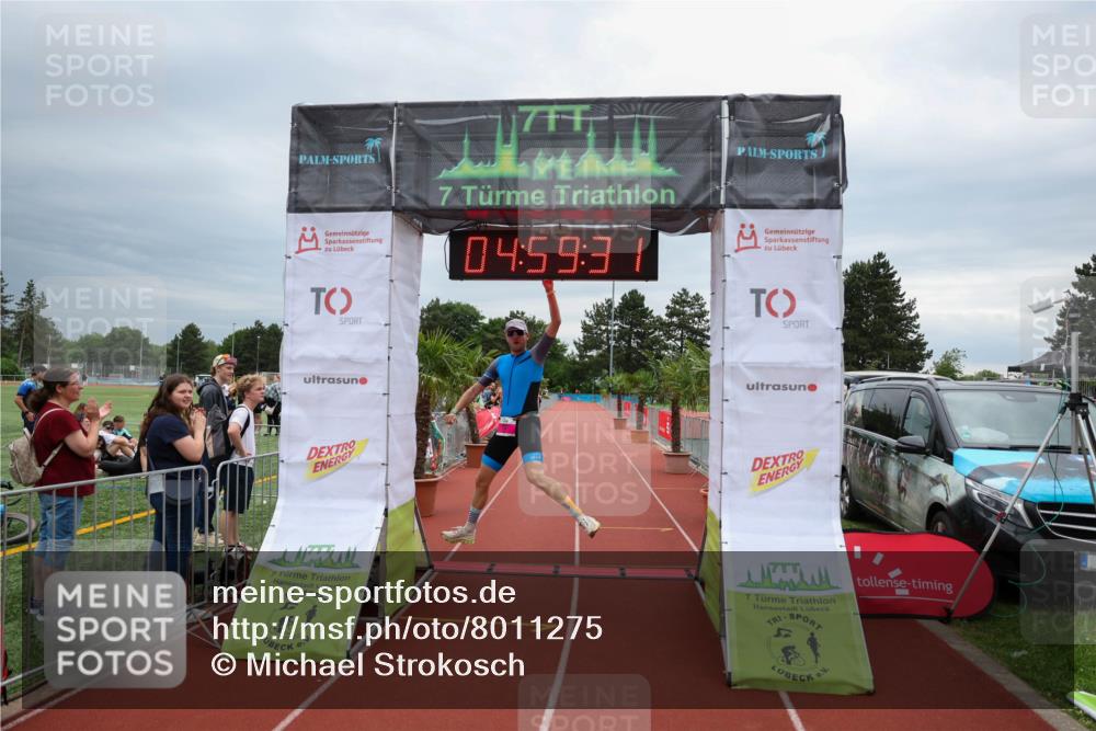 15.06.2025 - 7 Türme Triathlon Michael Strokosch http://msf.ph/oto/8011275 15.06.2025 14:59:31 Ziel 287, 334 meine-sportfotos.de