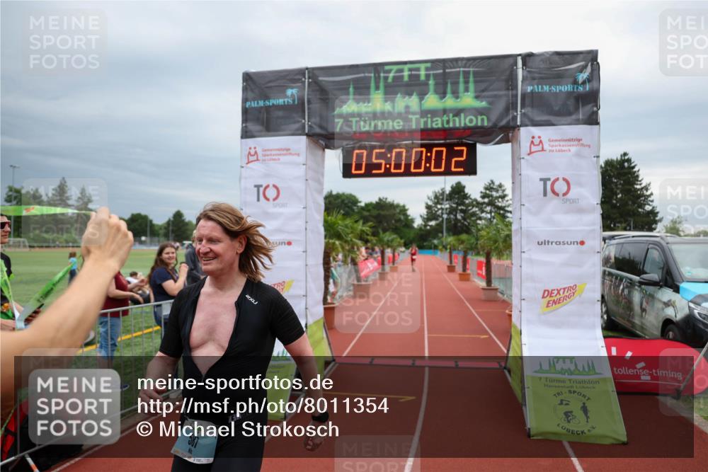 15.06.2025 - 7 Türme Triathlon Michael Strokosch http://msf.ph/oto/8011354 15.06.2025 15:00:02 Ziel 587 meine-sportfotos.de