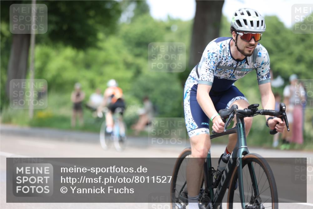 15.06.2025 - 7 Türme Triathlon Yannick Fuchs http://msf.ph/oto/8011527 15.06.2025 13:26:10 Radfahren  meine-sportfotos.de