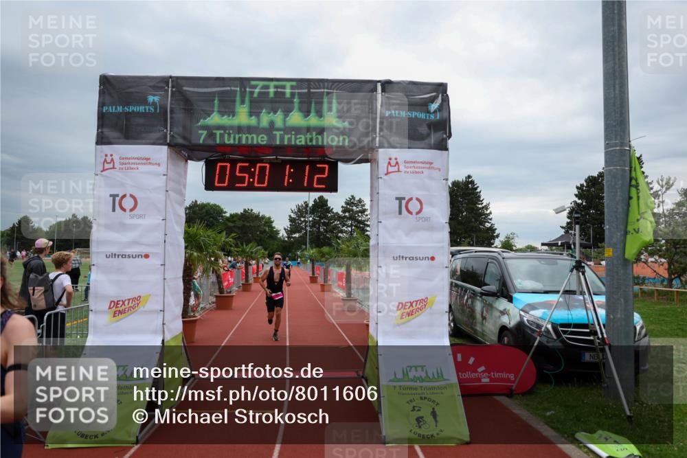 15.06.2025 - 7 Türme Triathlon Michael Strokosch http://msf.ph/oto/8011606 15.06.2025 15:01:12 Ziel 295, 584 meine-sportfotos.de