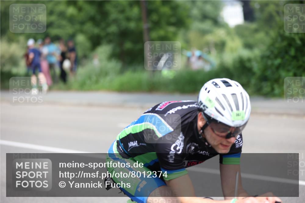 15.06.2025 - 7 Türme Triathlon Yannick Fuchs http://msf.ph/oto/8012374 15.06.2025 13:27:00 Radfahren 762, 998 meine-sportfotos.de