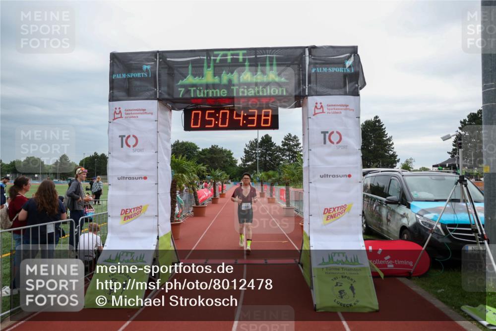 15.06.2025 - 7 Türme Triathlon Michael Strokosch http://msf.ph/oto/8012478 15.06.2025 15:04:38 Ziel 535 meine-sportfotos.de