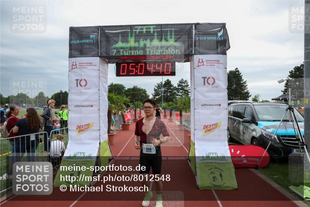 15.06.2025 - 7 Türme Triathlon Michael Strokosch http://msf.ph/oto/8012548 15.06.2025 15:04:40 Ziel 233, 535 meine-sportfotos.de