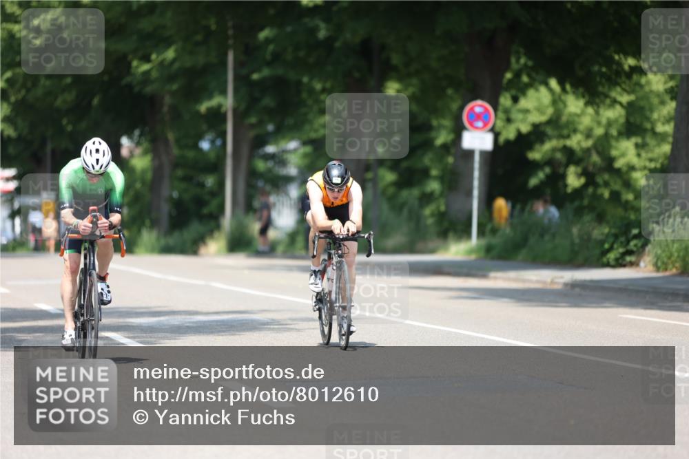 15.06.2025 - 7 Türme Triathlon Yannick Fuchs http://msf.ph/oto/8012610 15.06.2025 12:46:49 Radfahren 490, 496, 543 meine-sportfotos.de