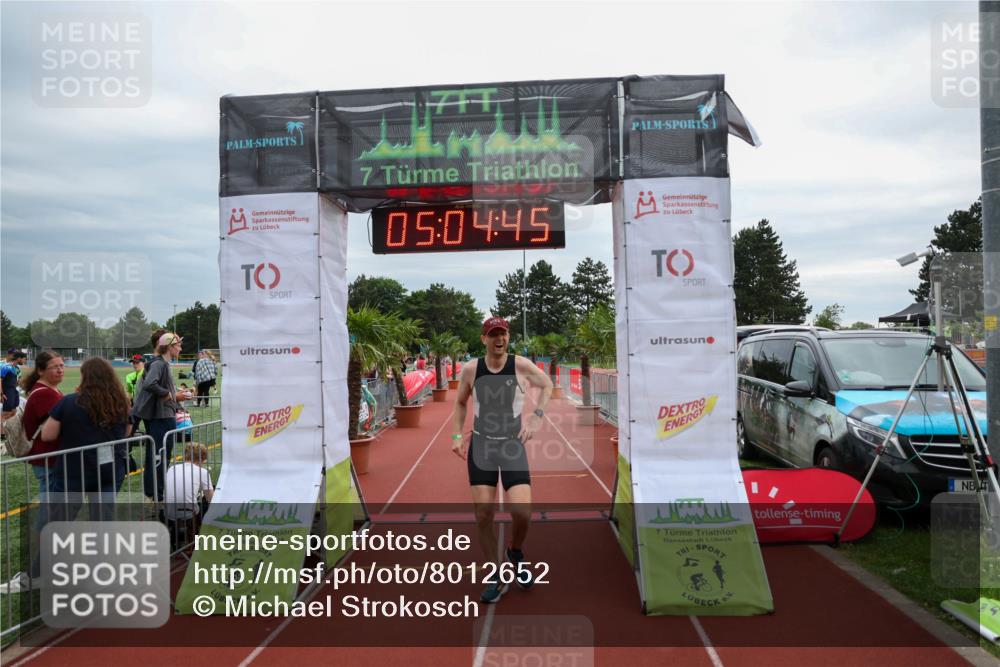 15.06.2025 - 7 Türme Triathlon Michael Strokosch http://msf.ph/oto/8012652 15.06.2025 15:04:44 Ziel 233, 535 meine-sportfotos.de