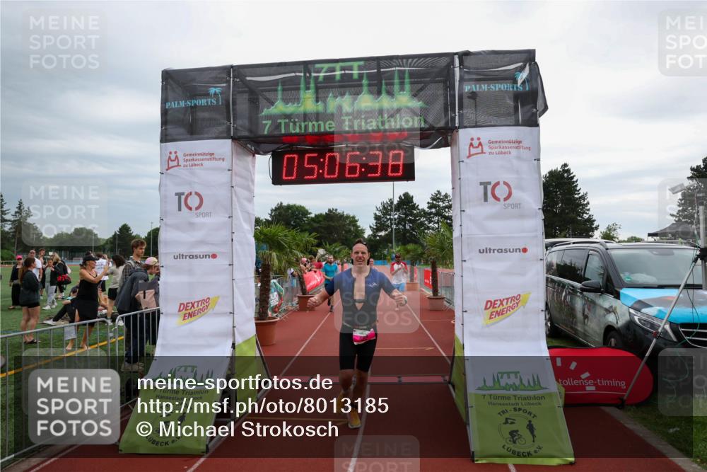 15.06.2025 - 7 Türme Triathlon Michael Strokosch http://msf.ph/oto/8013185 15.06.2025 15:06:37 Ziel 293, 369, 563 meine-sportfotos.de