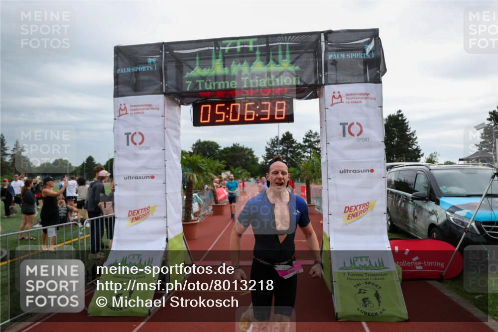 15.06.2025 - 7 Türme Triathlon Michael Strokosch http://msf.ph/oto/8013218 15.06.2025 15:06:38 Ziel 293, 369, 563 meine-sportfotos.de