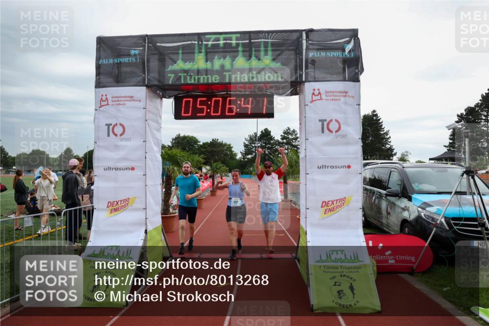 15.06.2025 - 7 Türme Triathlon Michael Strokosch http://msf.ph/oto/8013268 15.06.2025 15:06:41 Ziel 293, 563 meine-sportfotos.de