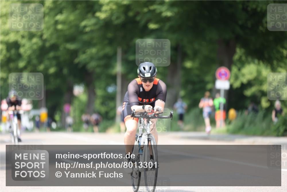 15.06.2025 - 7 Türme Triathlon Yannick Fuchs http://msf.ph/oto/8013301 15.06.2025 13:27:45 Radfahren 331, 568 meine-sportfotos.de